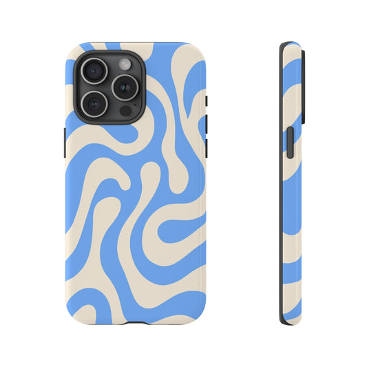 Blue Lagoon Swirl Phone Case
