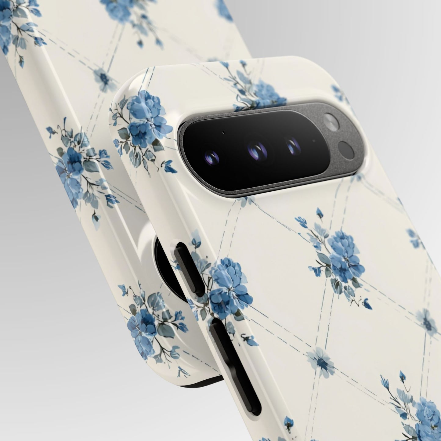 Vintage Quilt Blossom Phone Case