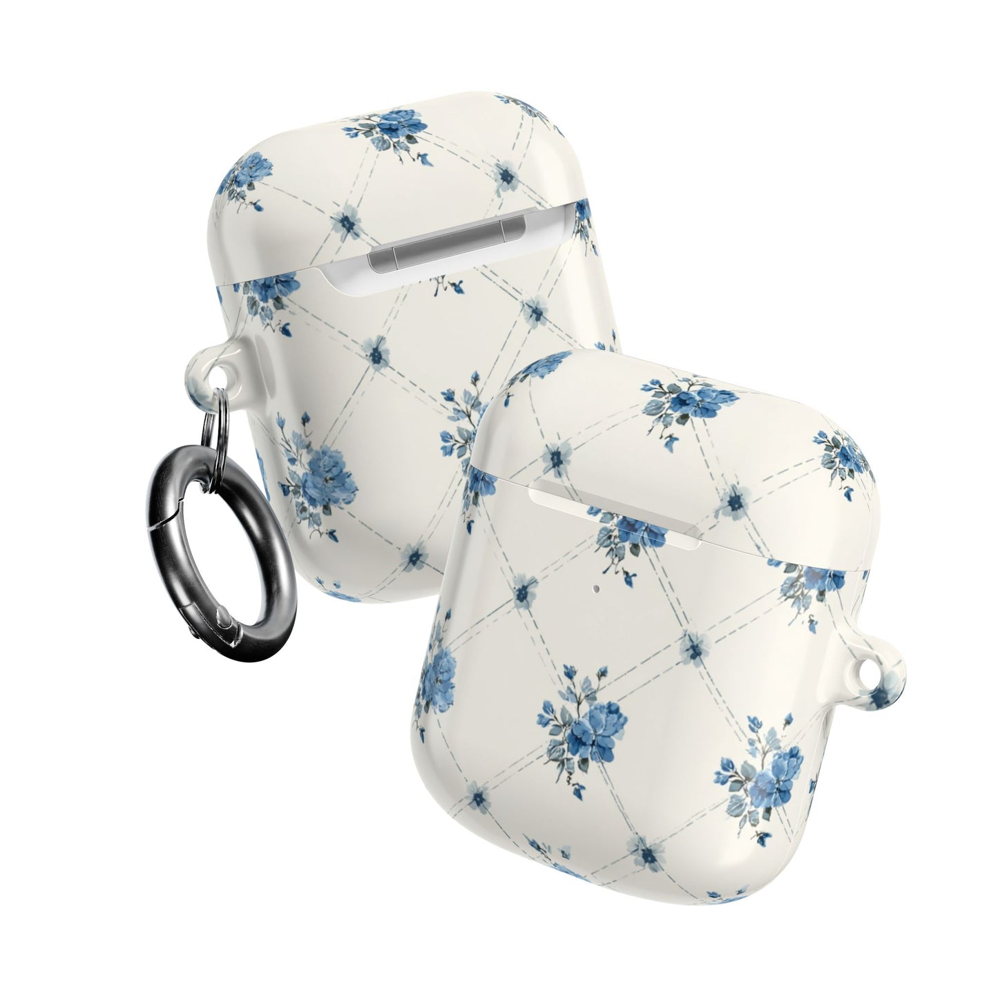 Vintage Quilt Blossom AirPod Case