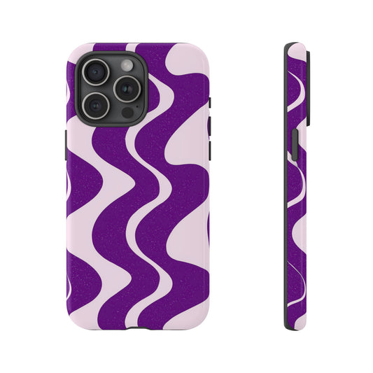 Lavender Dream Wave Phone Case