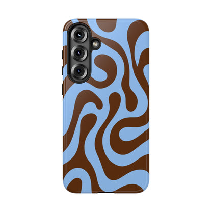 Espresso Lagoon Swirl Phone Case