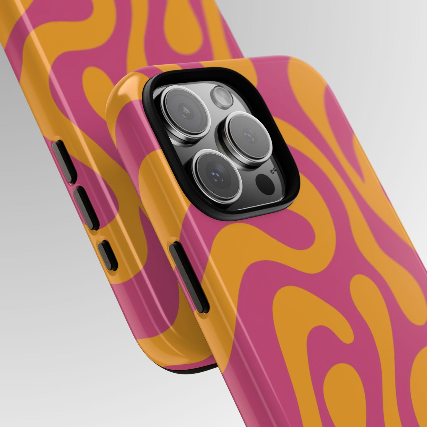 Retro Sunset Swirl Phone Case