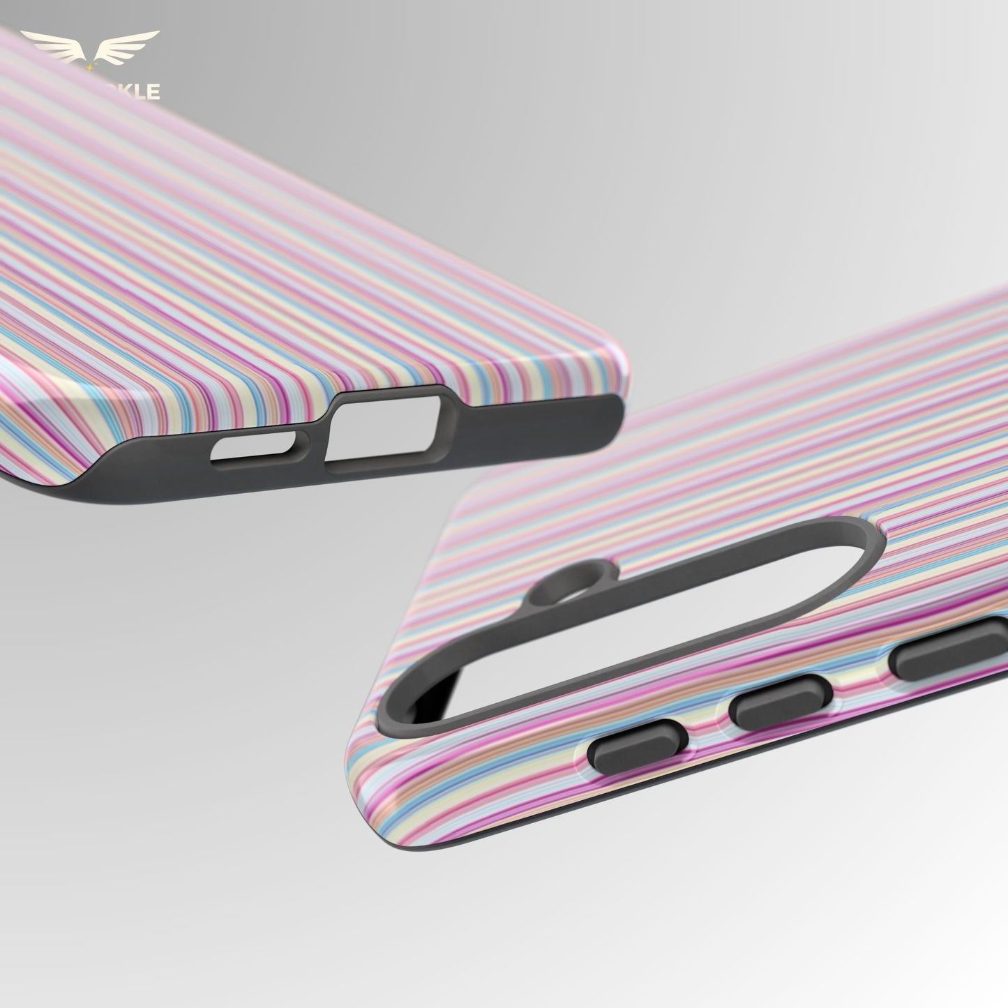 Cotton Candy Stripes Phone Case