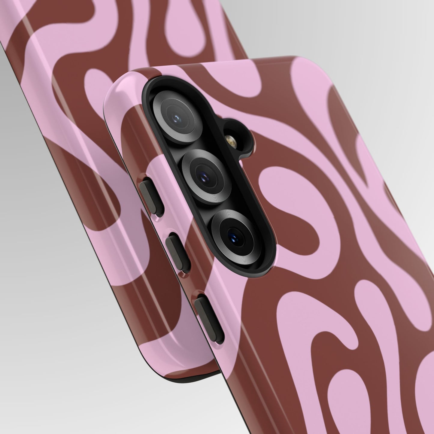 Cocoa Rose Swirl Phone Case