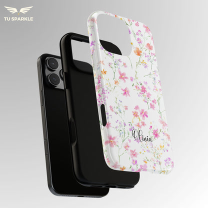Custom Meadow Blossom Phone Case