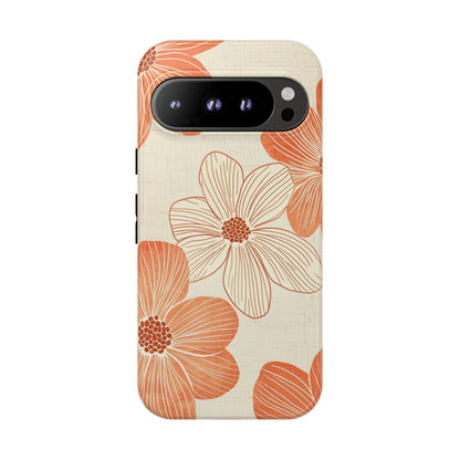 Coral Retro Crush Phone Case