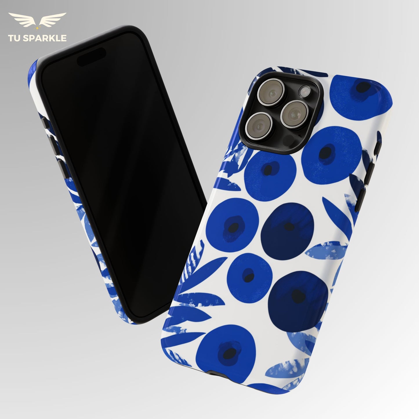 Cobalt Berry Phone Case