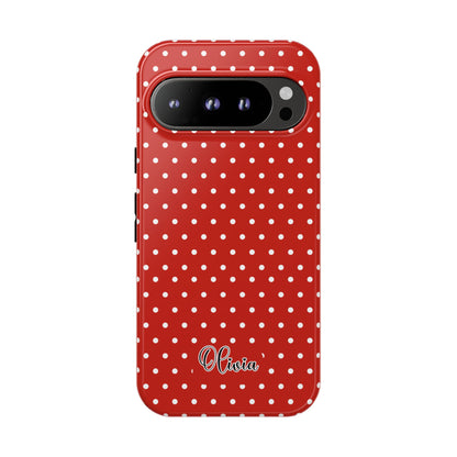 Custom Cherry Dot Phone Case