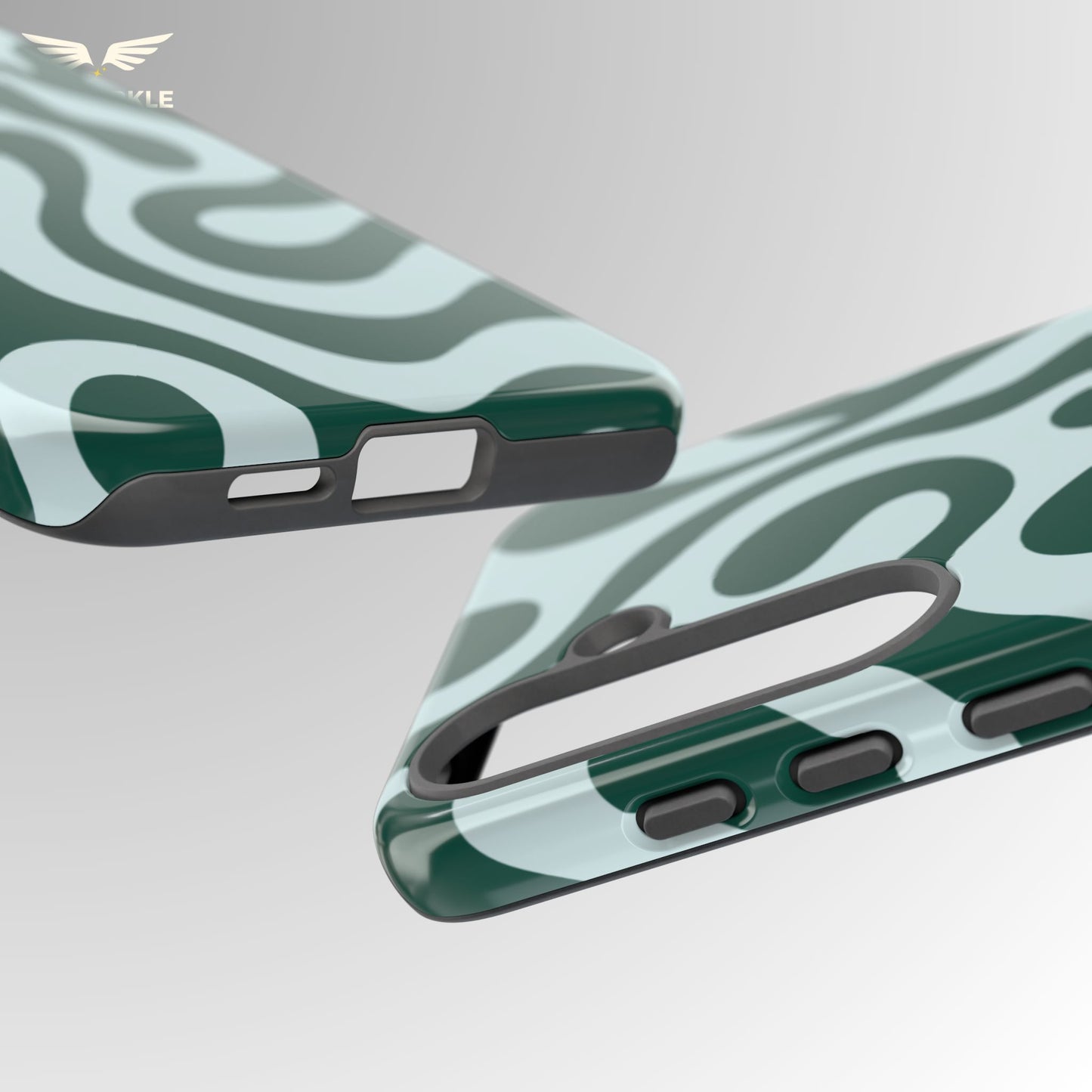 Matcha Swirl Phone Case