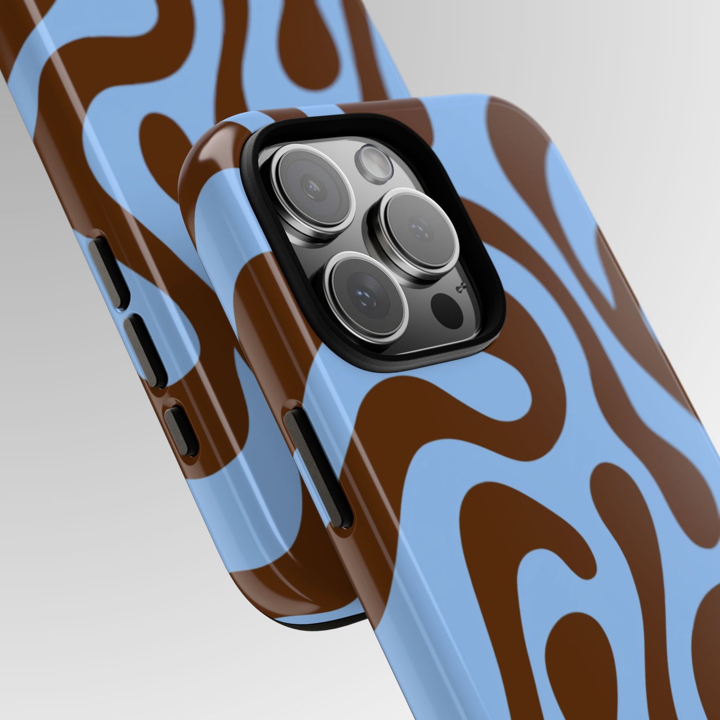 Espresso Lagoon Swirl Phone Case