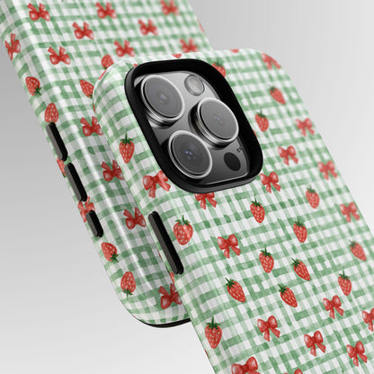 Strawberry Picnic Phone Case