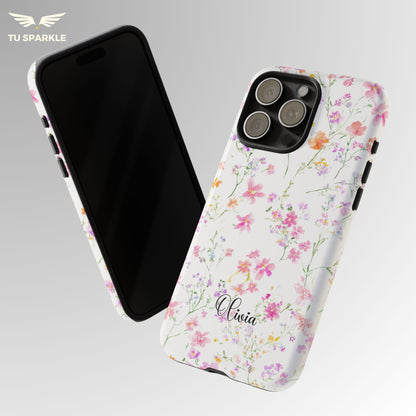 Custom Meadow Blossom Phone Case