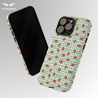 Strawberry Picnic Phone Case