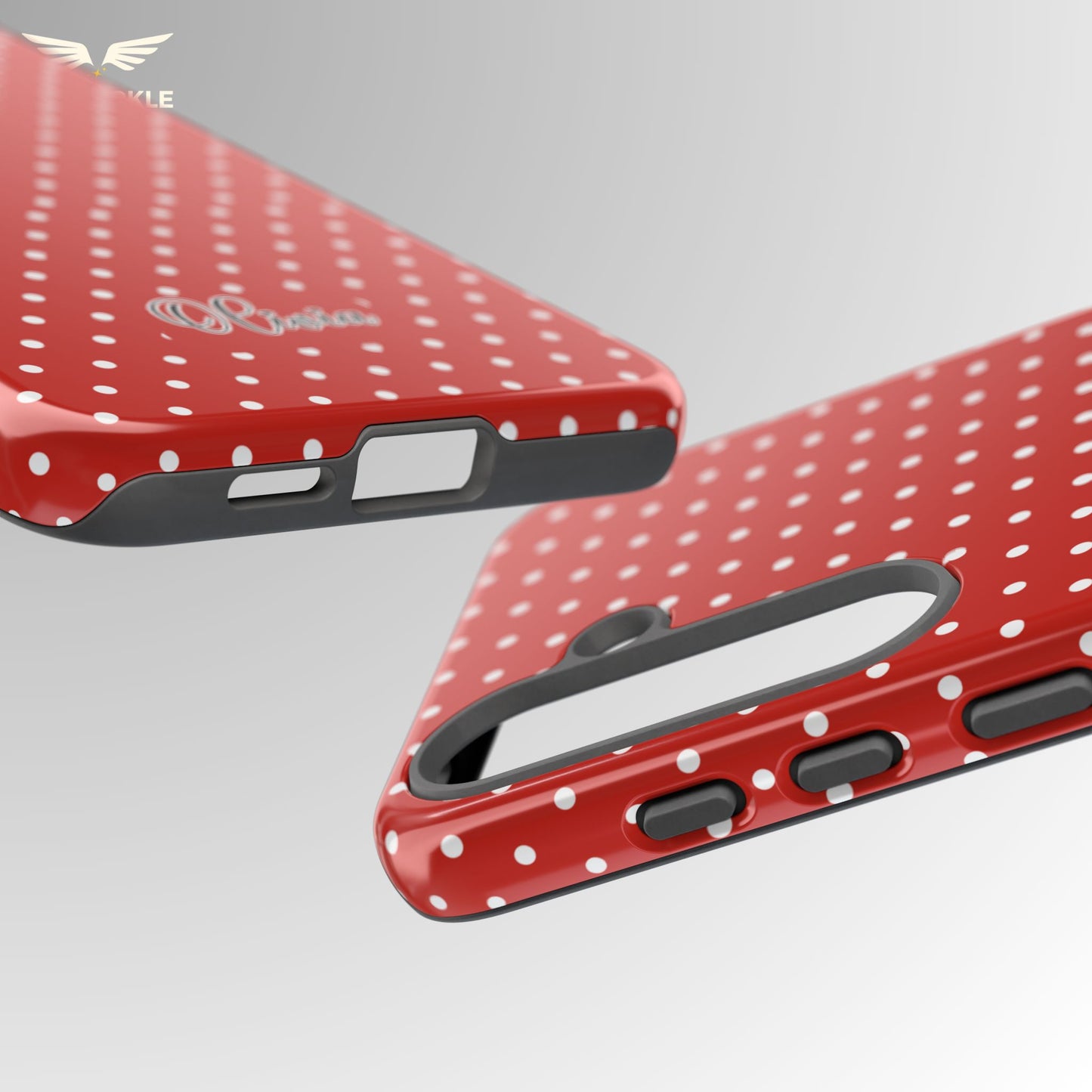 Custom Cherry Dot Phone Case