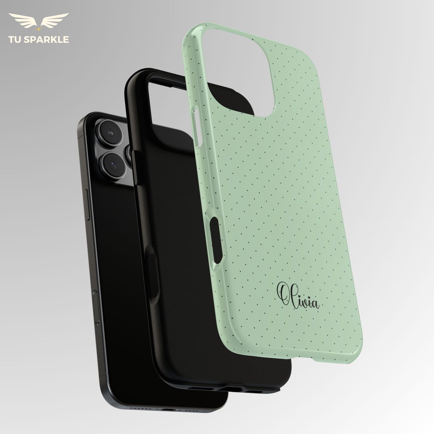 Custom Matcha Pin Dot Phone Case