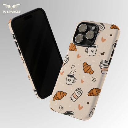 Croissant & Chill Phone Case