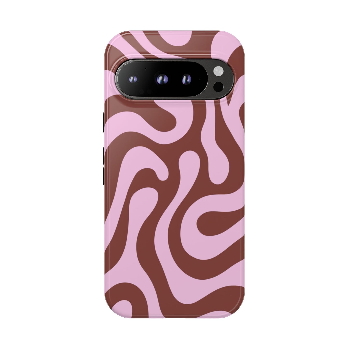 Cocoa Rose Swirl Phone Case