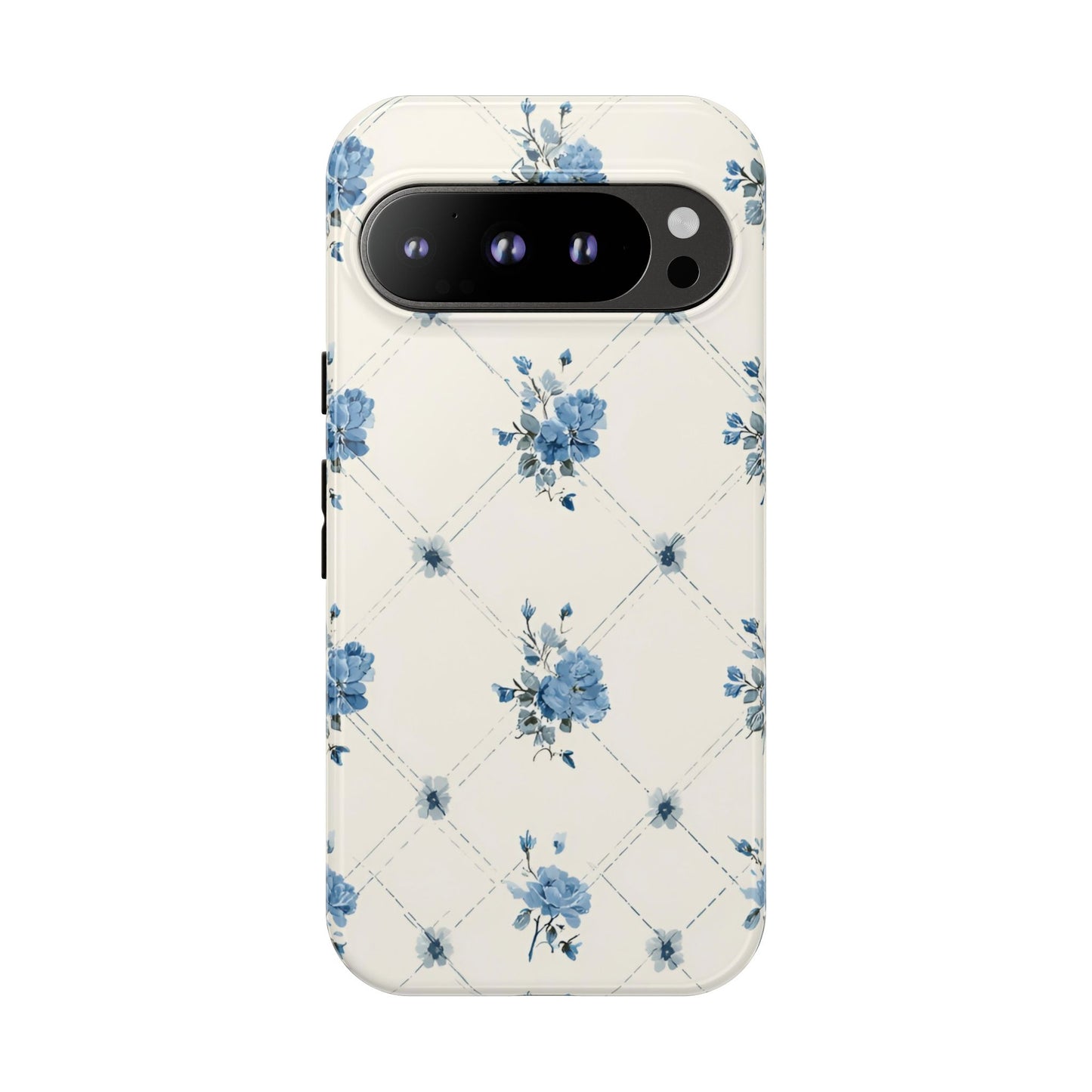 Vintage Quilt Blossom Phone Case