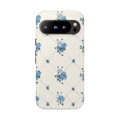 Vintage Quilt Blossom Phone Case
