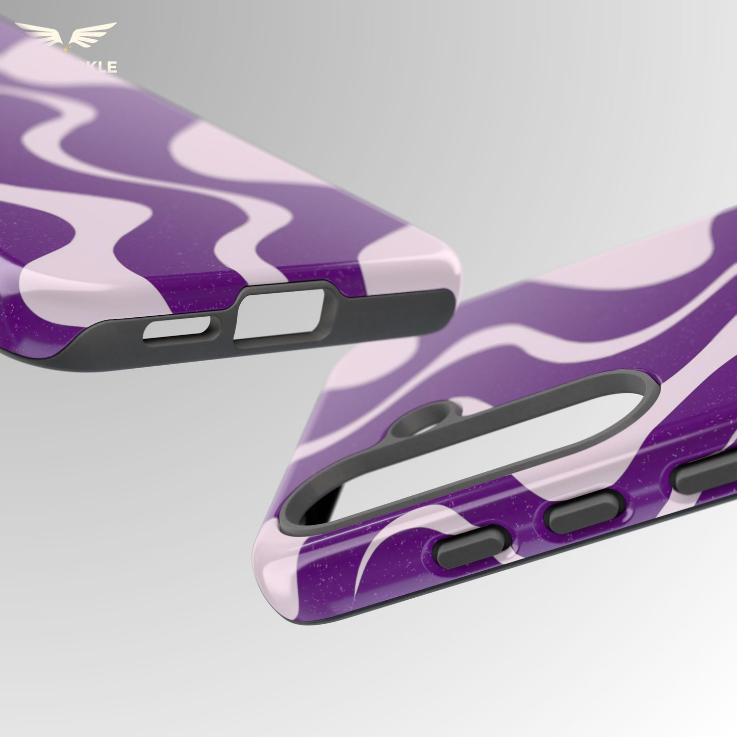 Lavender Dream Wave Phone Case