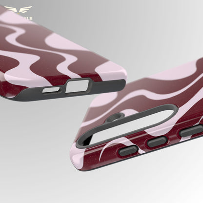 Cherry Velvet Wave Phone Case