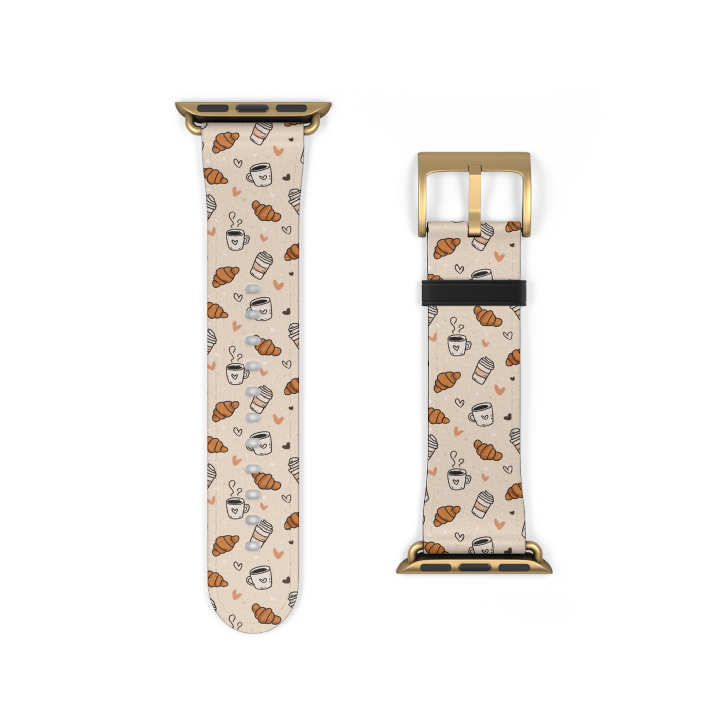 Croissant & Chill Watch Band