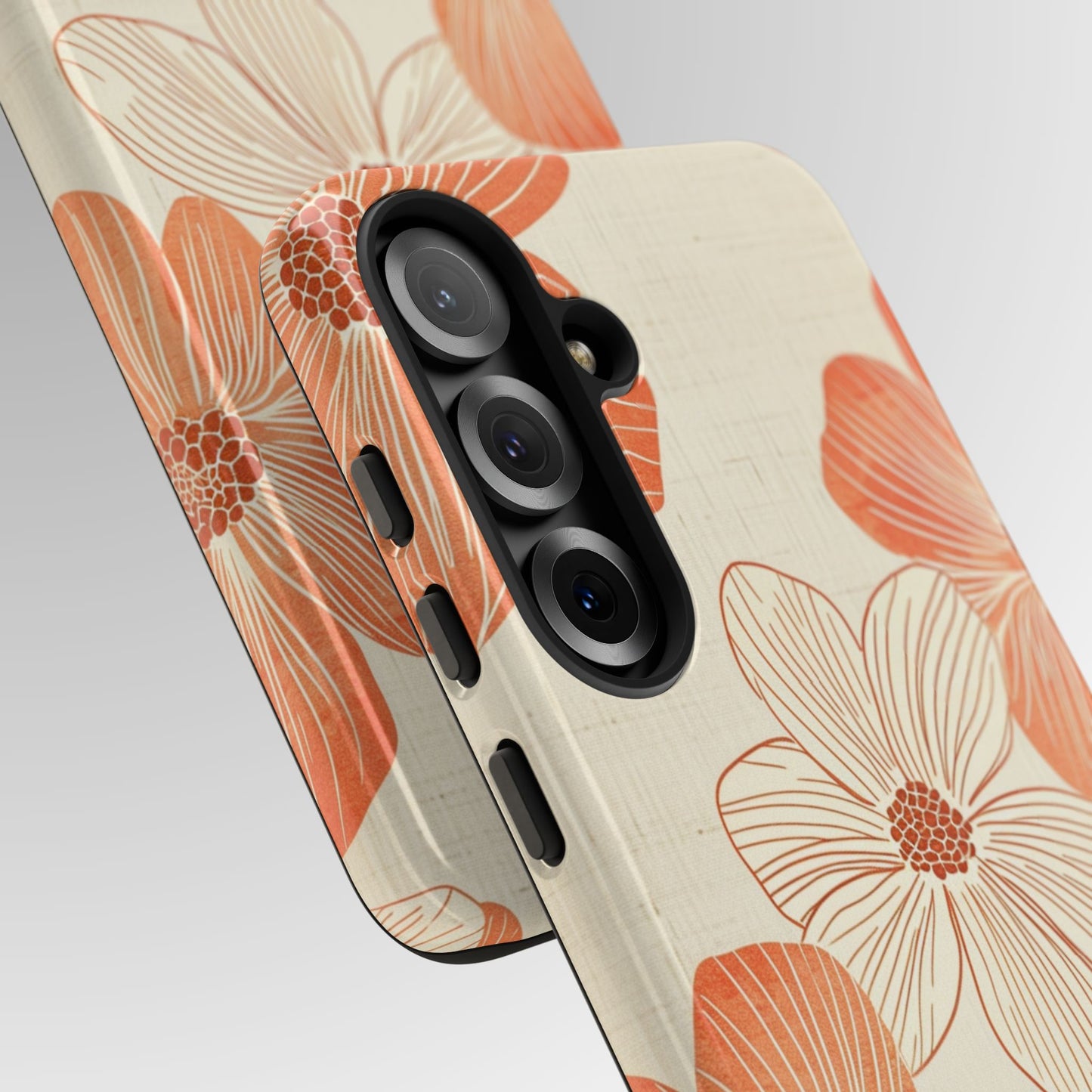 Coral Retro Crush Phone Case