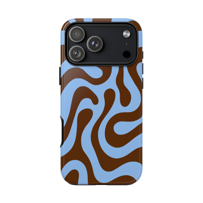Espresso Lagoon Swirl Phone Case