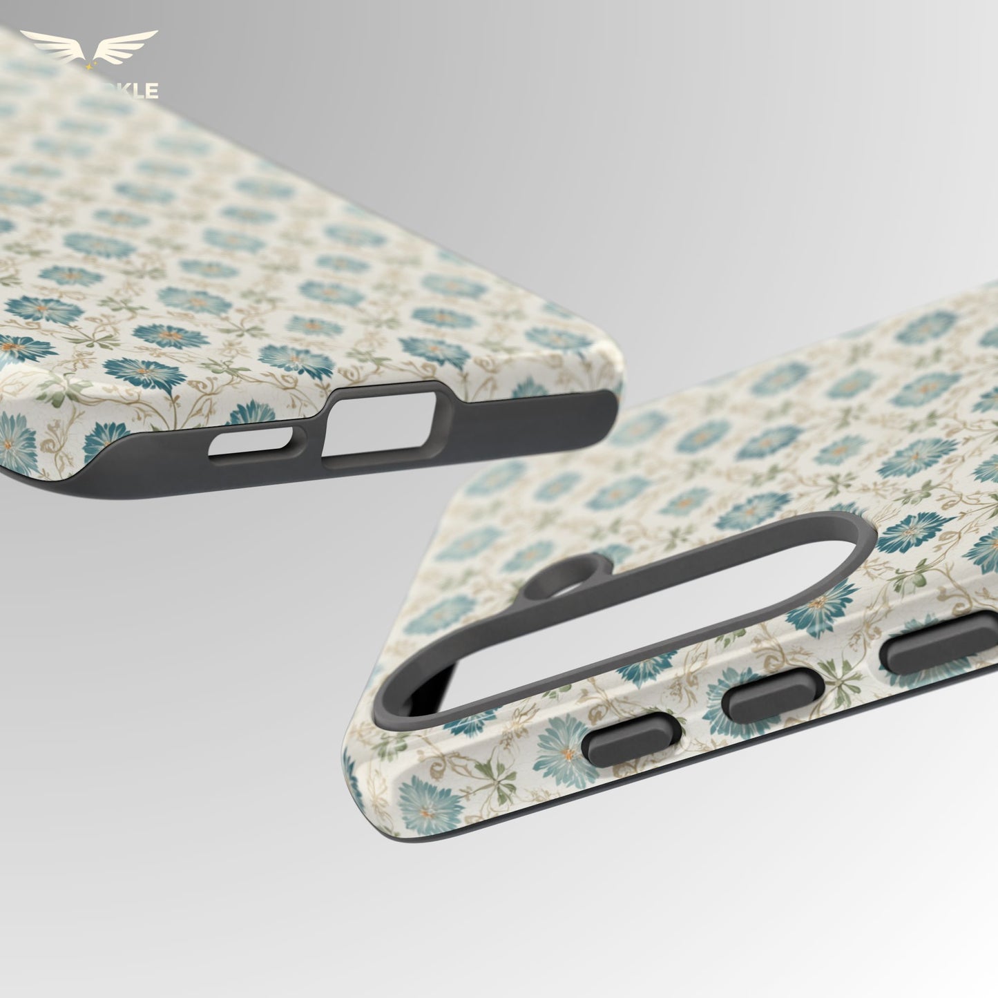 Vintage Tile Blossom Phone Case