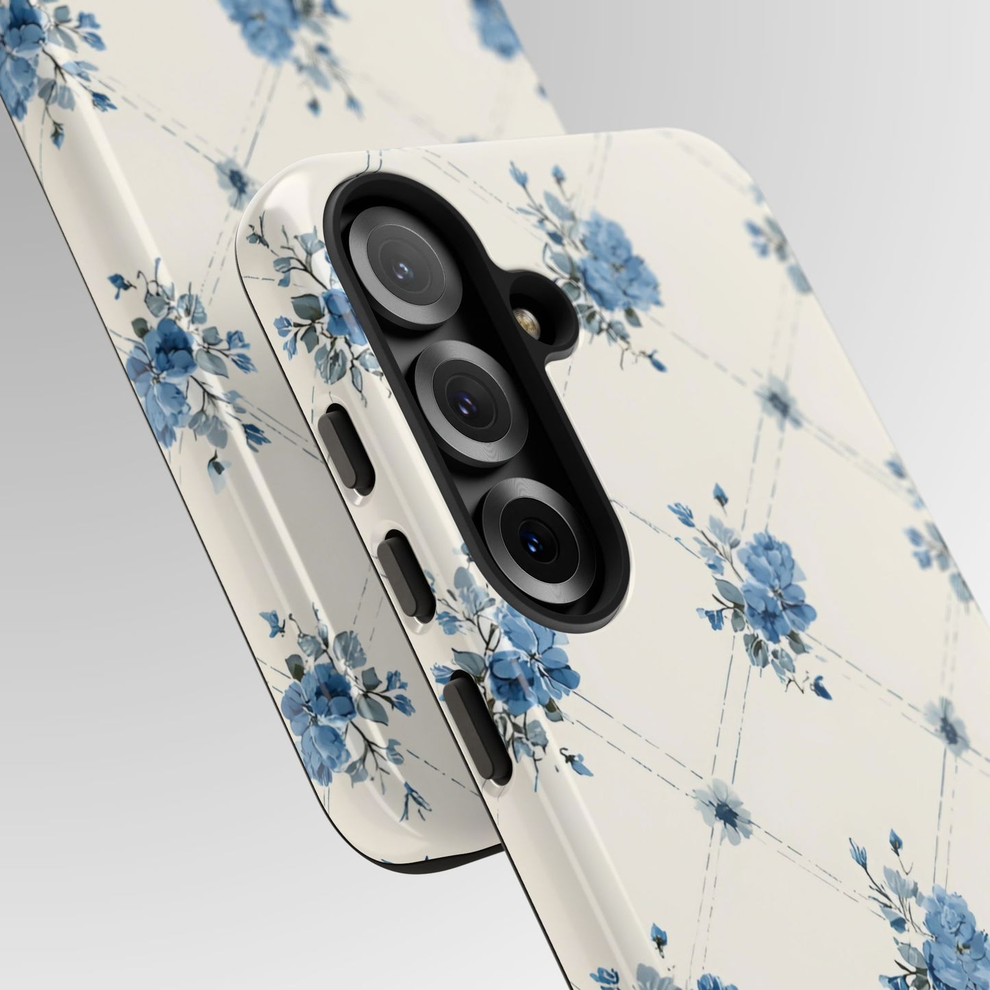 Vintage Quilt Blossom Phone Case