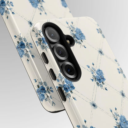 Vintage Quilt Blossom Phone Case