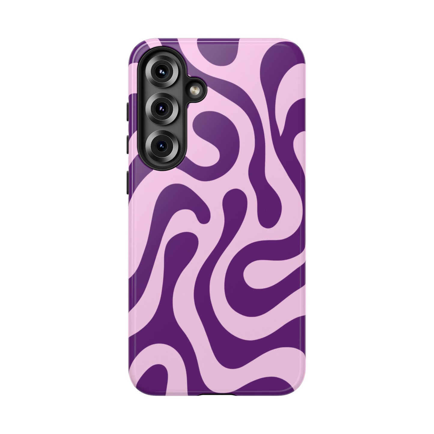 Orchid Glam Swirl Phone Case