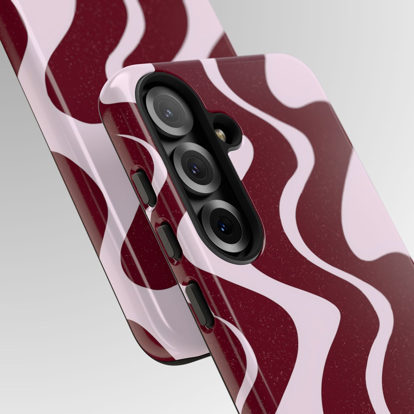Cherry Velvet Wave Phone Case