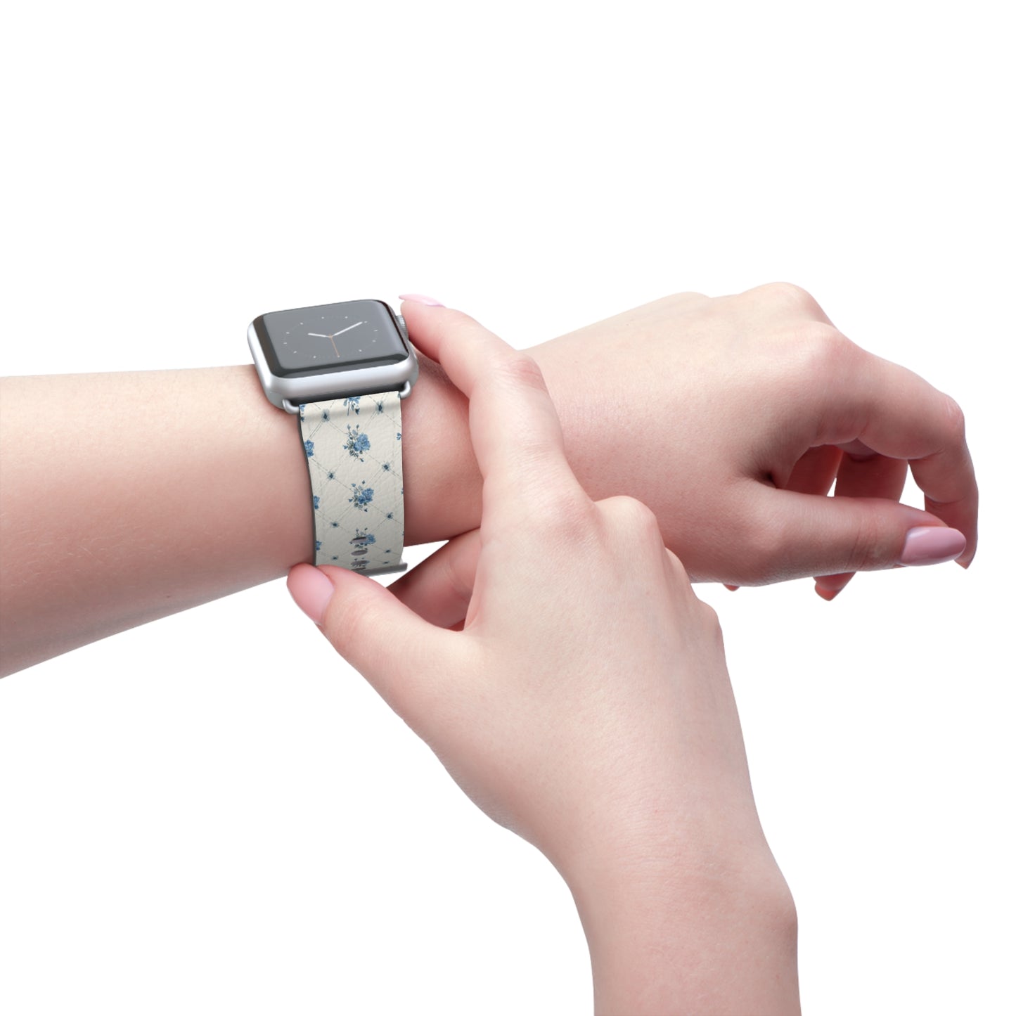 Vintage Quilt Blossom Watch Band