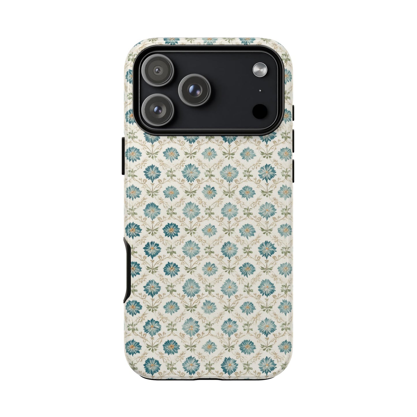 Vintage Tile Blossom Phone Case
