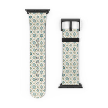 Vintage Tile Blossom Watch Band
