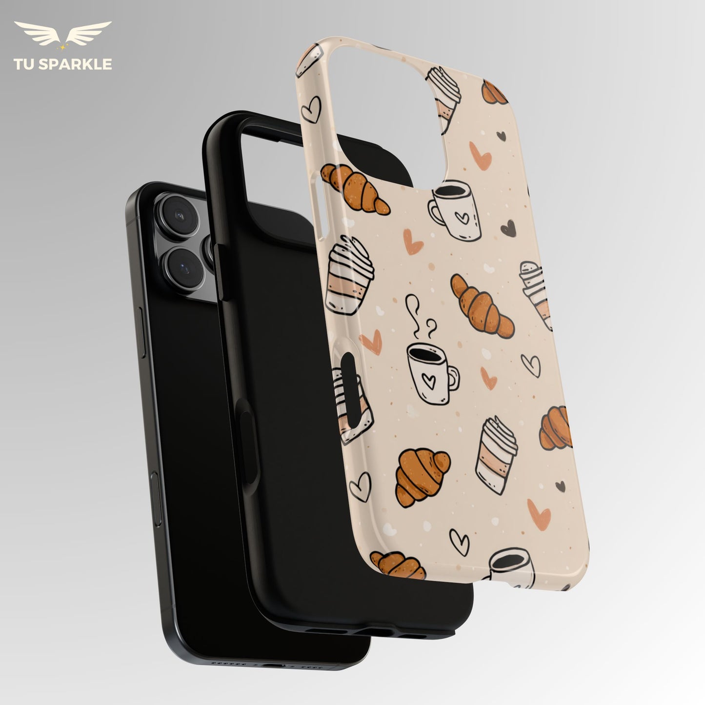 Croissant & Chill Phone Case
