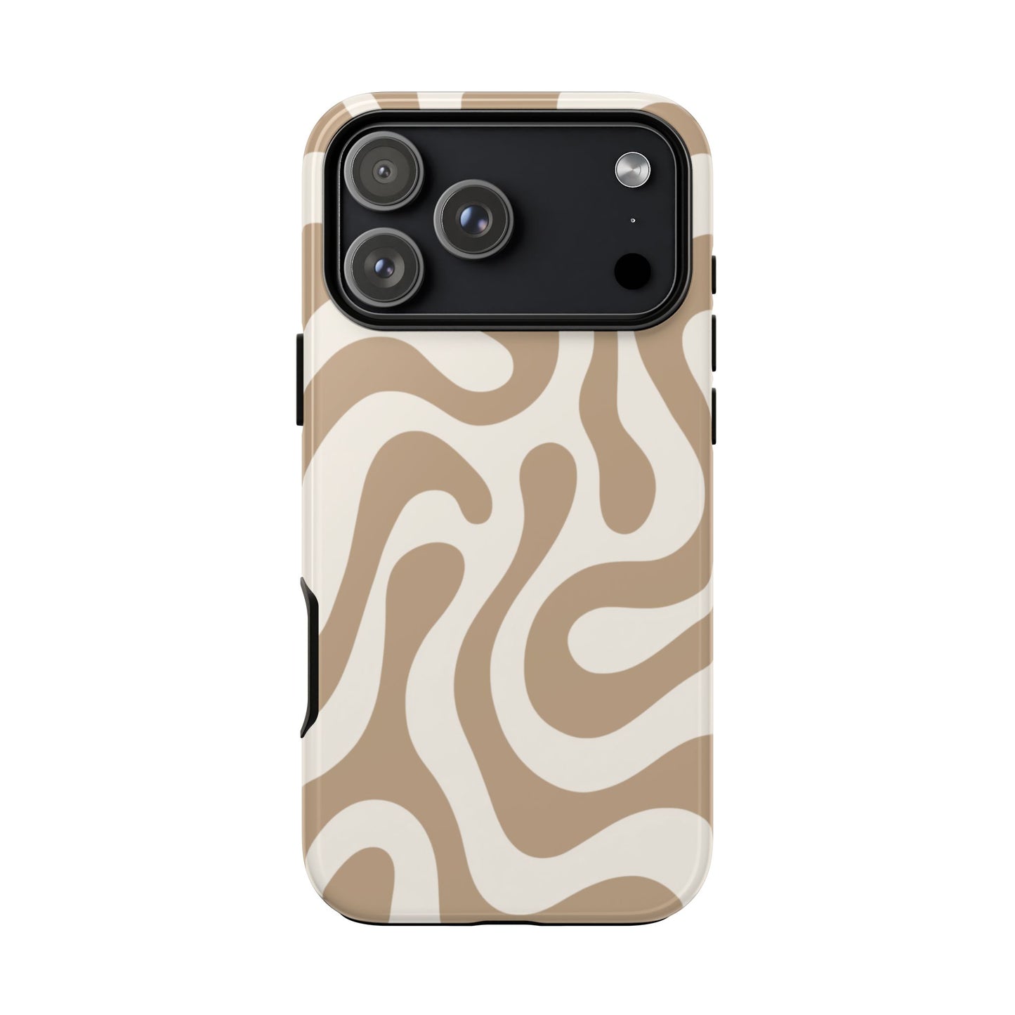 Vanilla Cream Swirl Phone Case