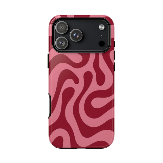 Cherry Sunset Swirl Phone Case