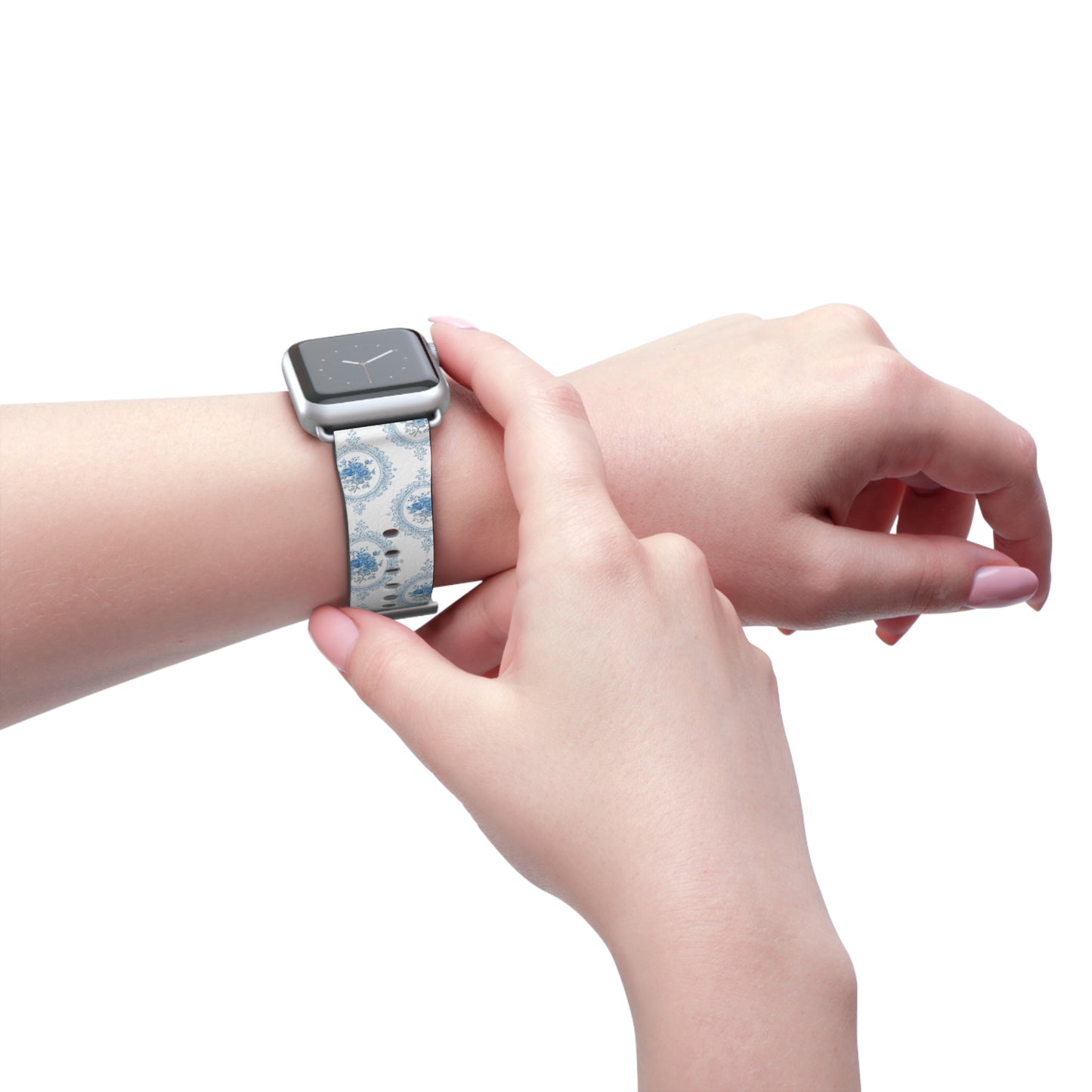 Porcelain Cameo Watch Band