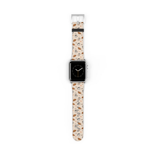 Croissant & Chill Watch Band