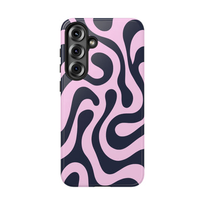 Midnight Rose Swirl Phone Case