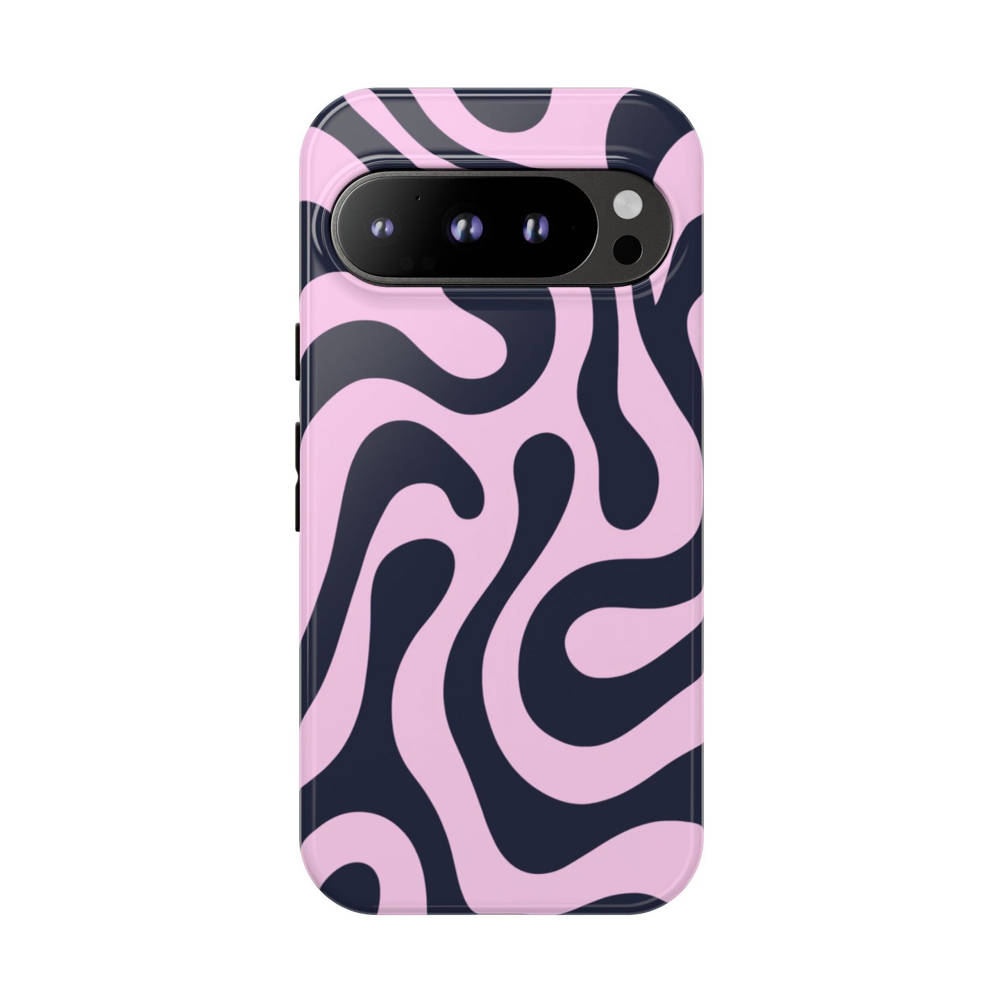 Midnight Rose Swirl Phone Case