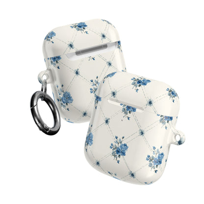 Vintage Quilt Blossom AirPod Case