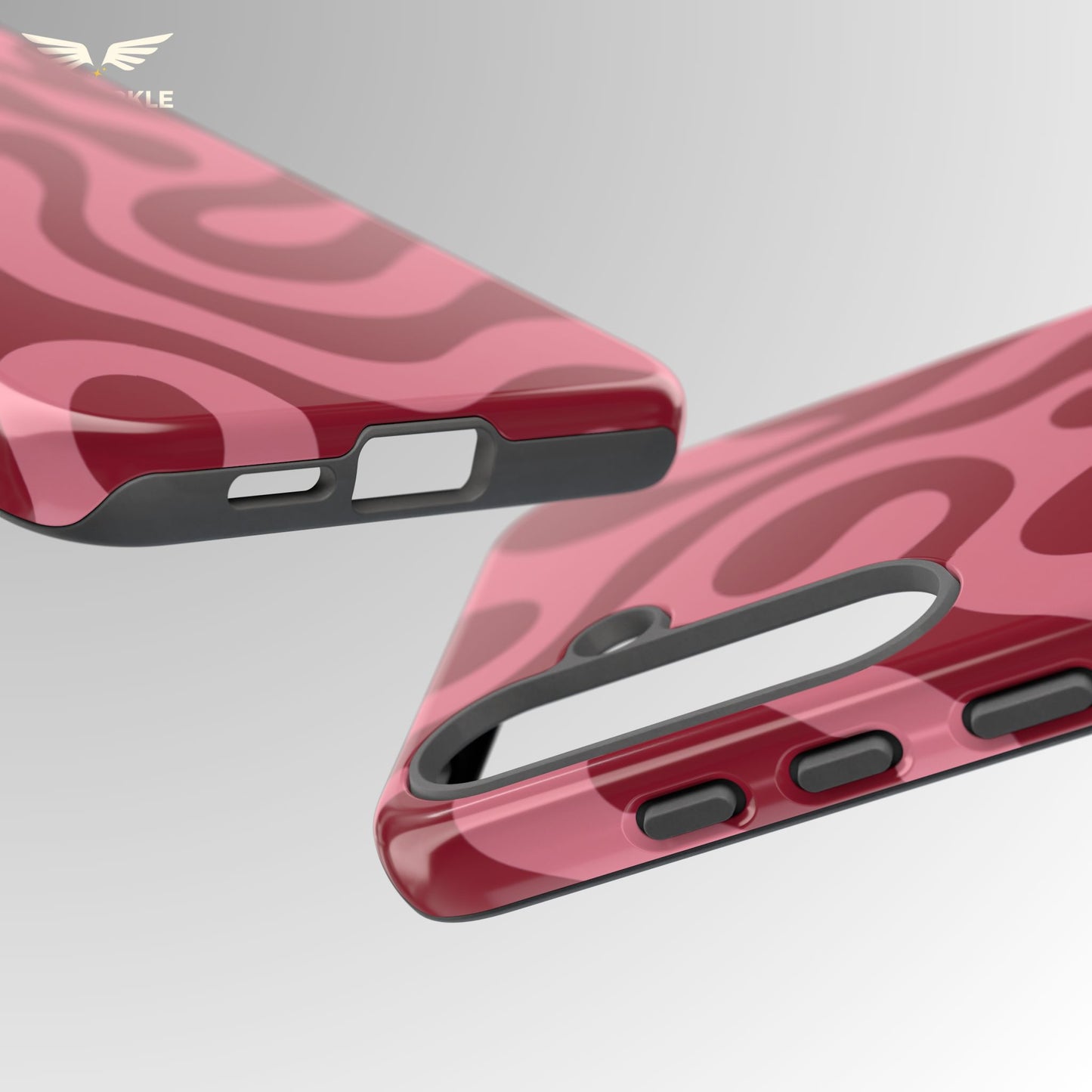 Cherry Sunset Swirl Phone Case