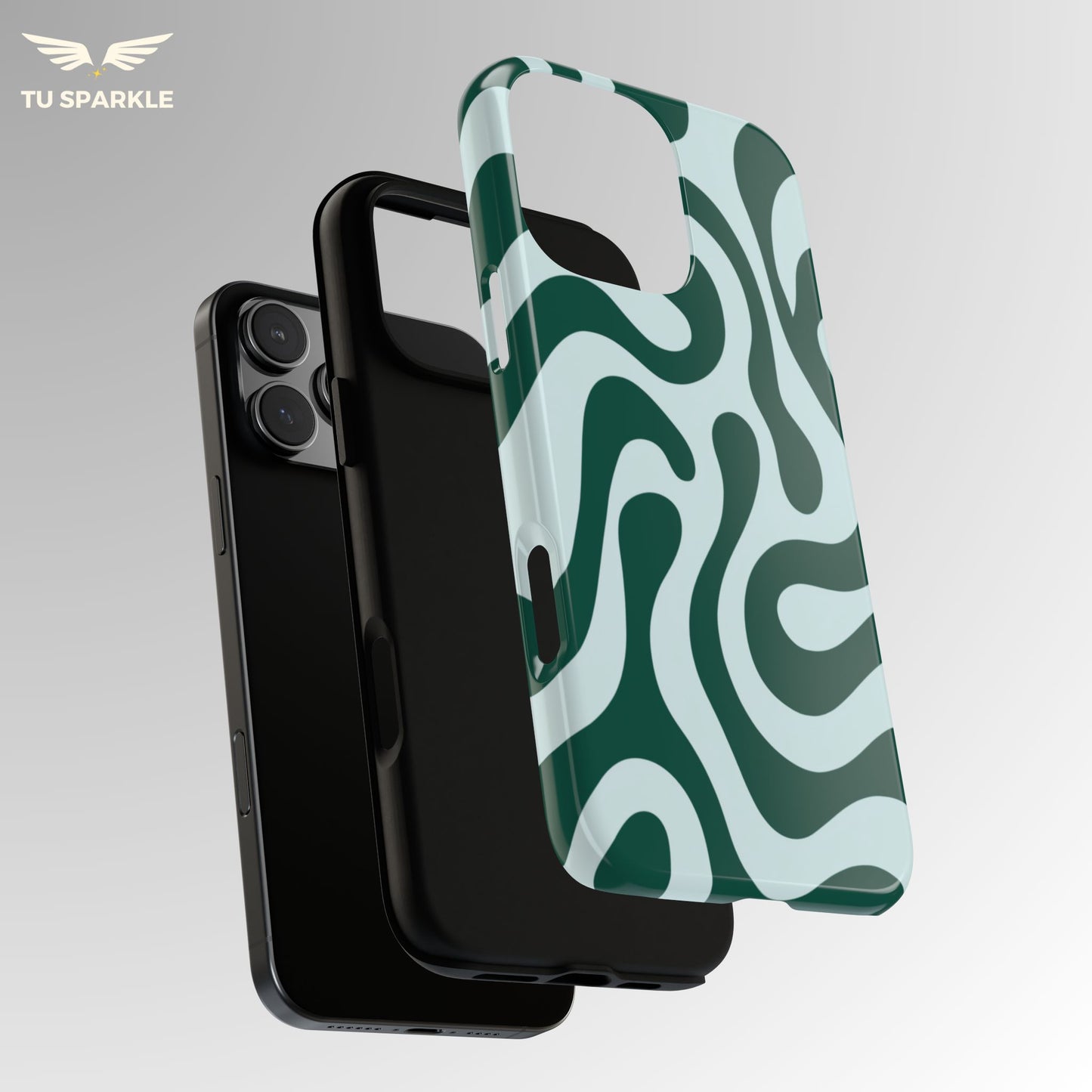 Matcha Swirl Phone Case