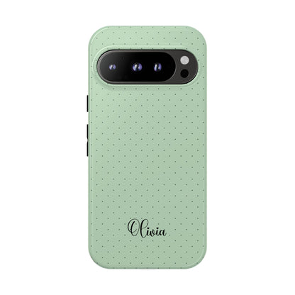Custom Matcha Pin Dot Phone Case