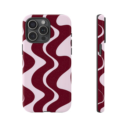 Cherry Velvet Wave Phone Case