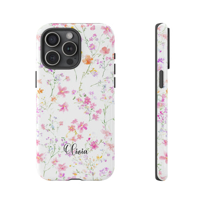 Custom Meadow Blossom Phone Case
