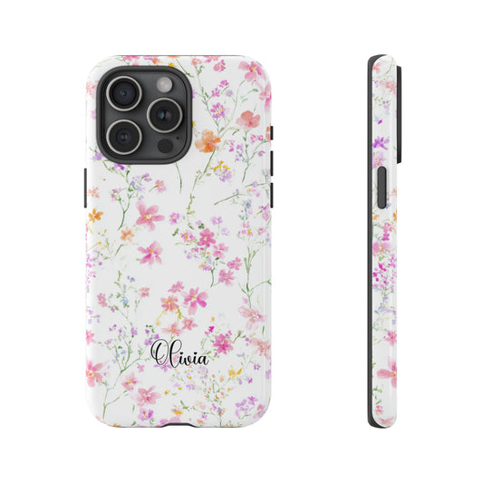 Custom Meadow Blossom Phone Case